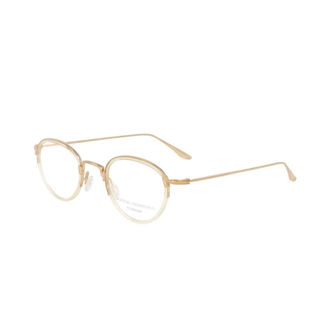 Barton Perreira Bp5003 480Kl Delicate Round Frame Eyeglasses With Adjustable Nose Pads
