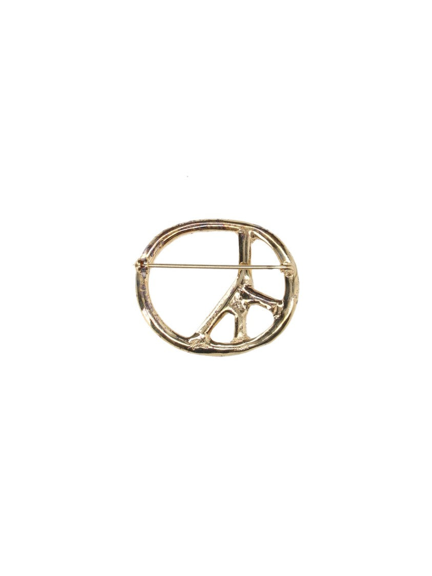 Needles "Peace" Pin – Gold