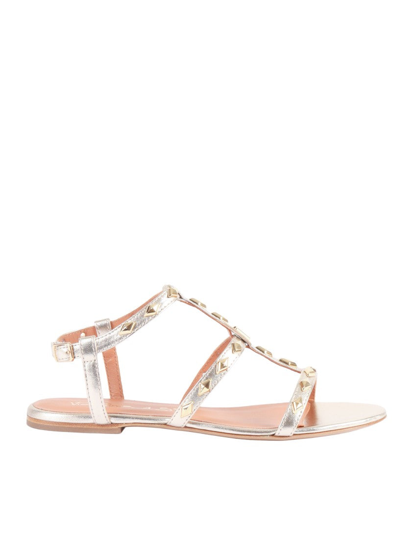 Via Roma 15 Rombetti Pyramid Stud Sandals