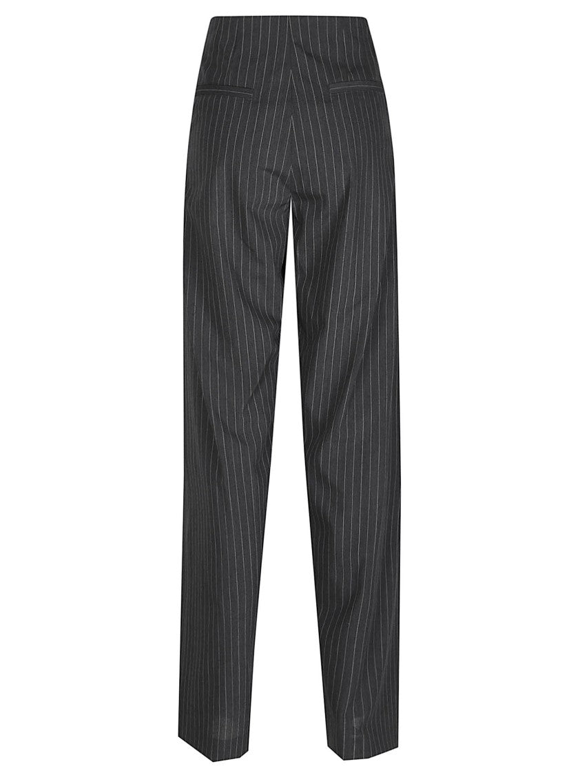 Iro Kalie Pinstripe Wool-Blend Formal Pants