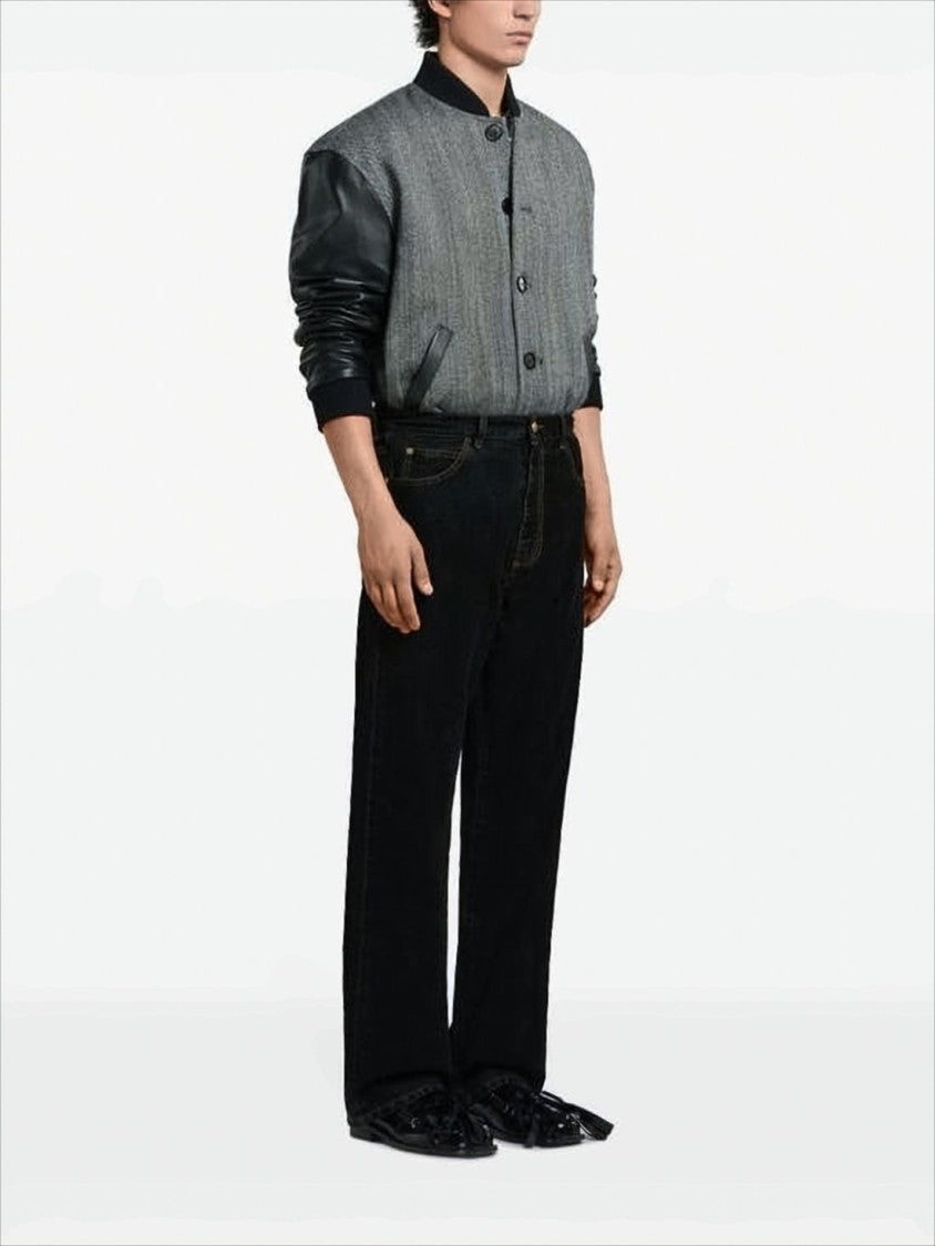 Marni Relaxed Wide-Leg Denim Trousers With Classic Five-Pocket Design