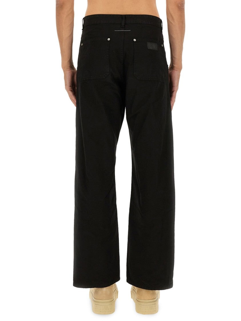 Mm6 By Maison Margiela Relaxed Five-Pocket Pants