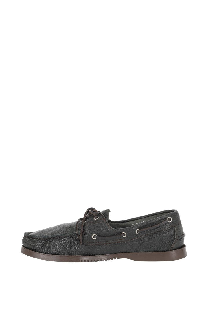 Paraboot Barth Deerskin Deck Shoes