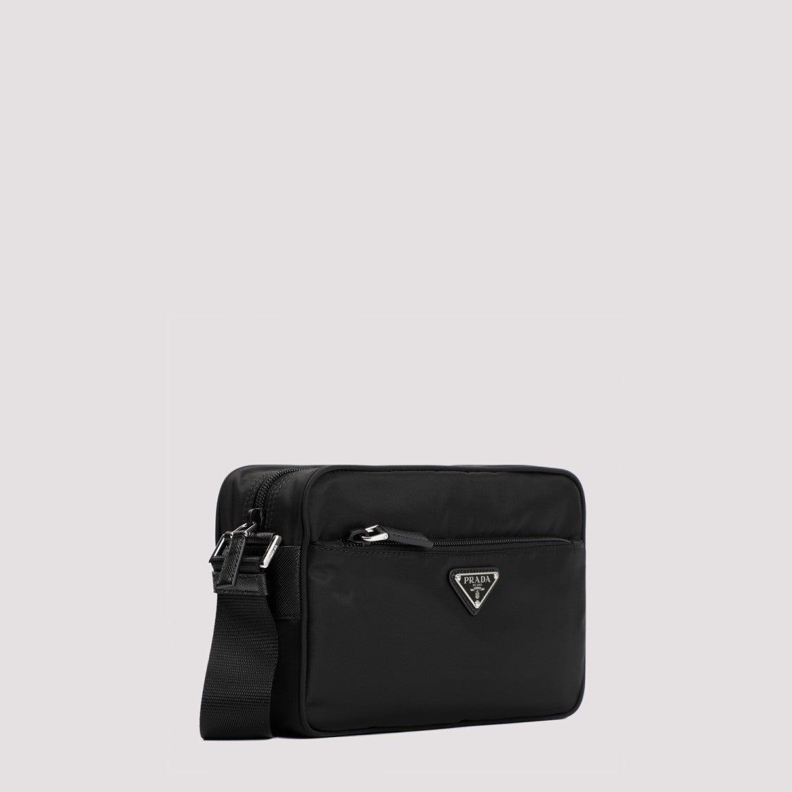 Prada Re-Nylon And Leather Shoulder Bag