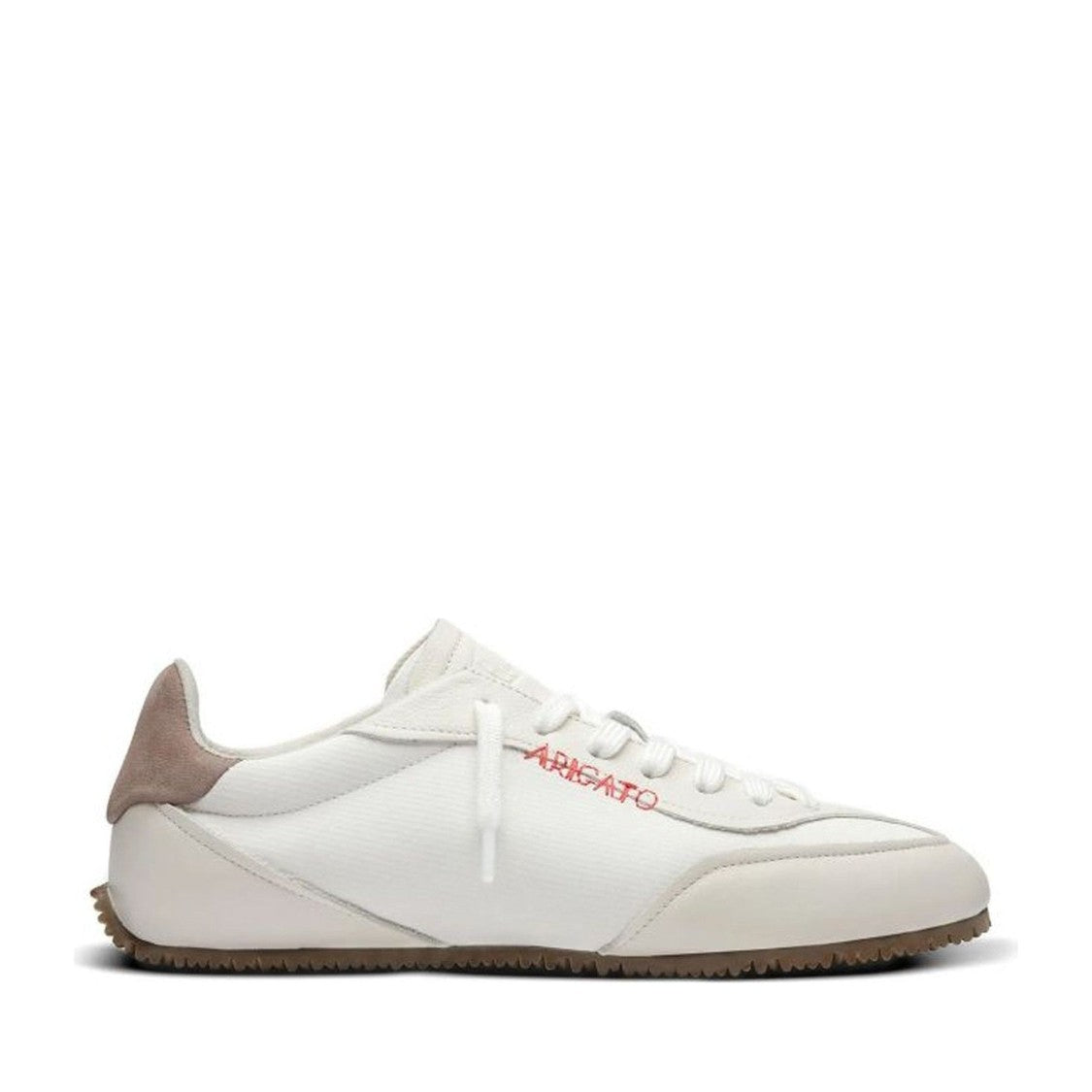Axel Arigato Beige Daze Runner Minimalist Textured Sole Sneakers