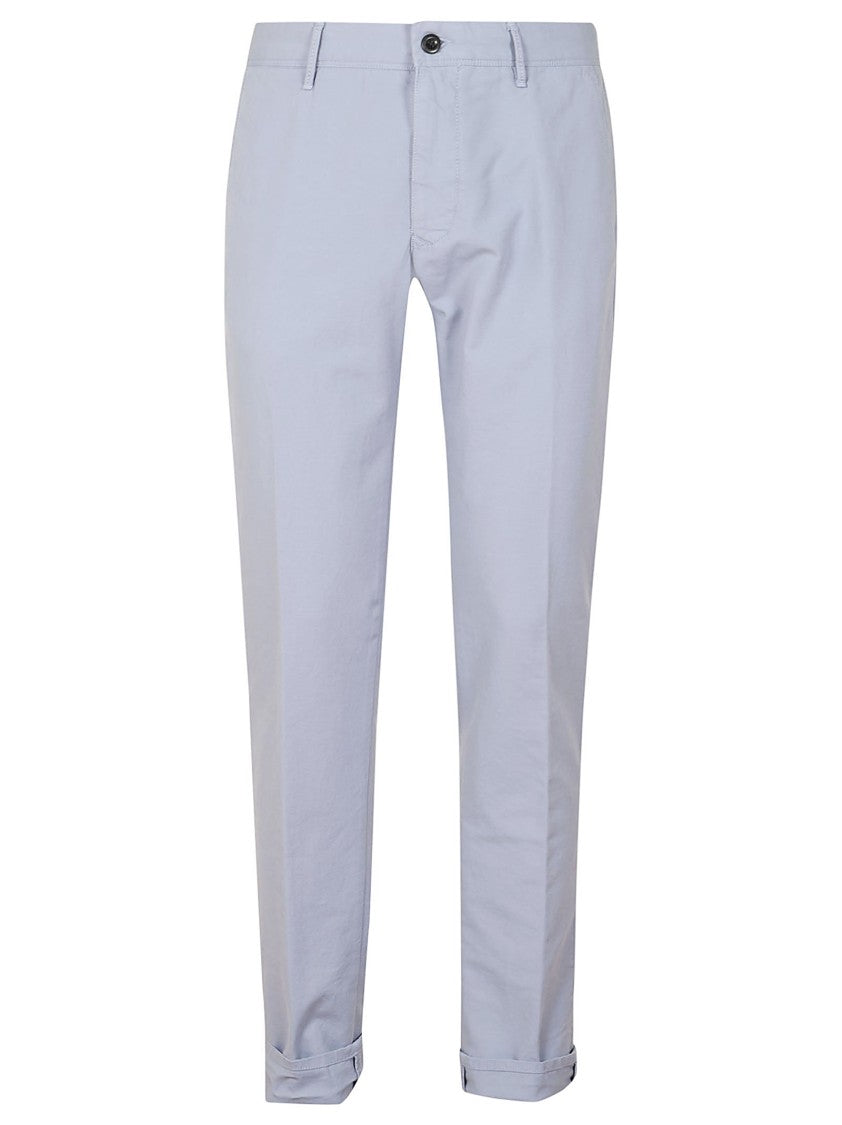 Incotex Tailored Cotton Trousers With Minimalist Design