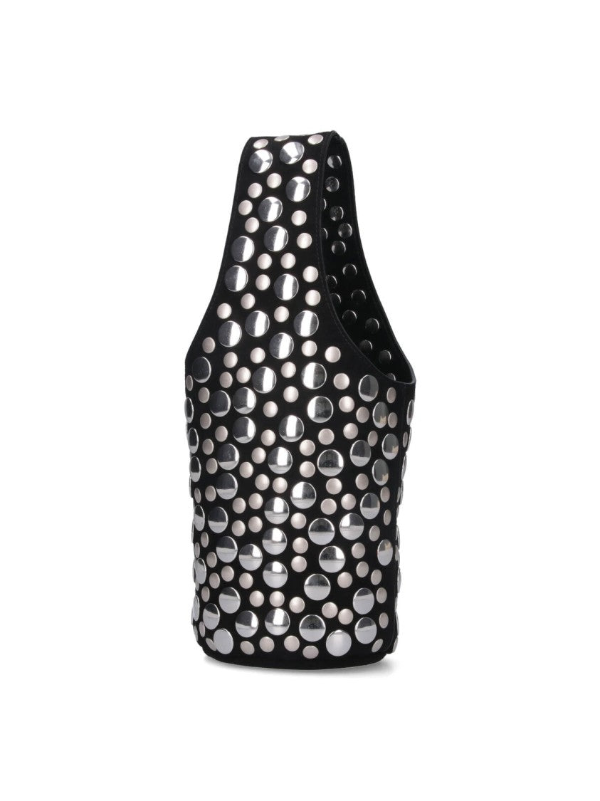 Khaite "Livia" Studded Bag Black