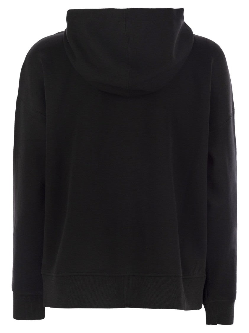 Max Mara Smmjour - Technical Jersey Zip-Up Sweatshirt