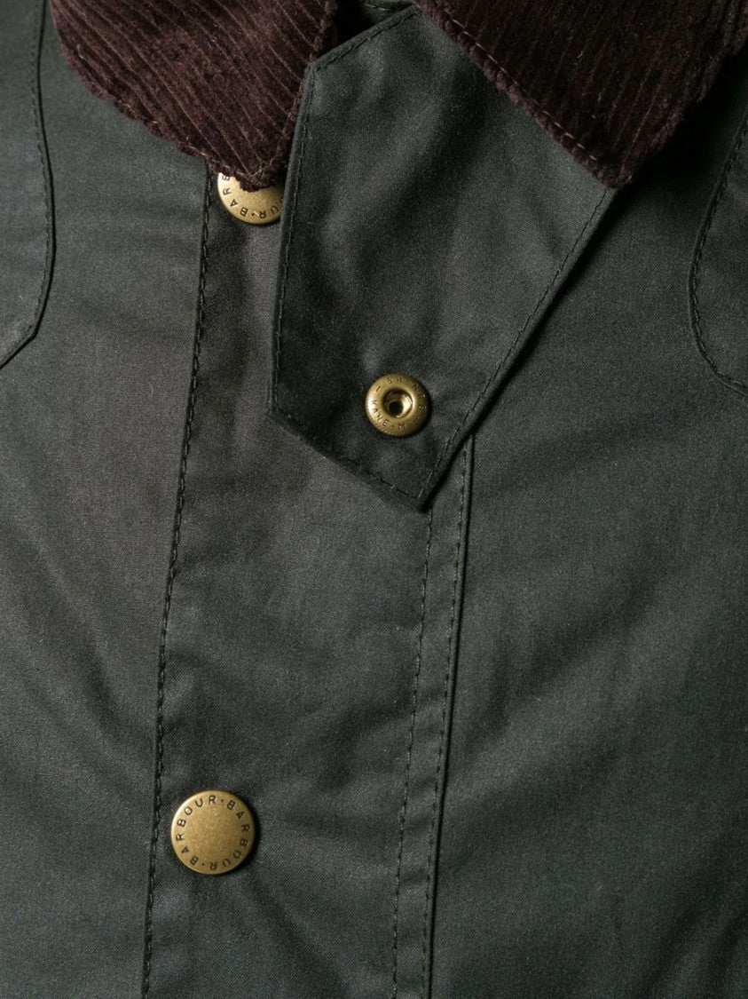 Barbour Reelin Waxed Long-Sleeve Jacket