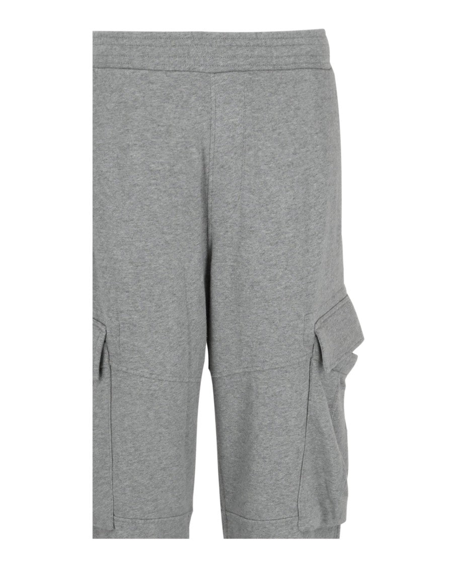 Givenchy Mid Rise Grey Cargo Sweatpants