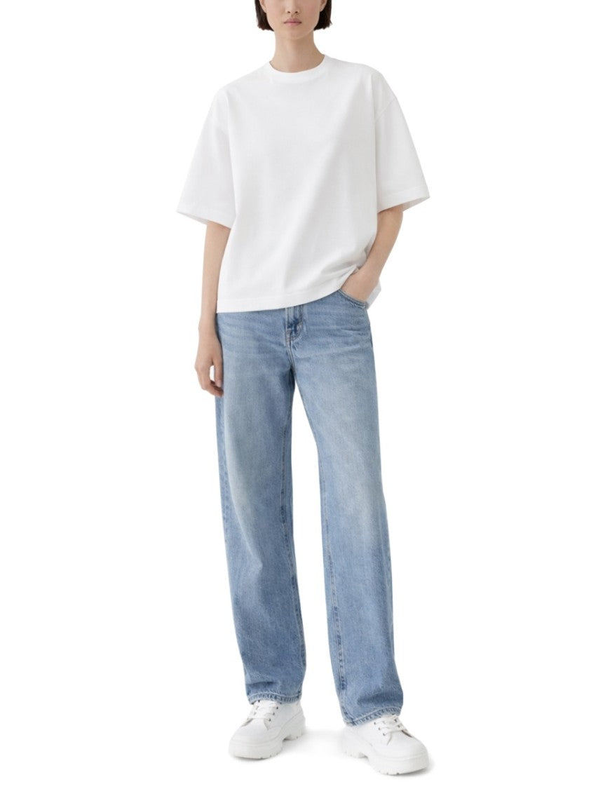 Jacquemus Light Blue De-Nîmes Faded Wide Jeans