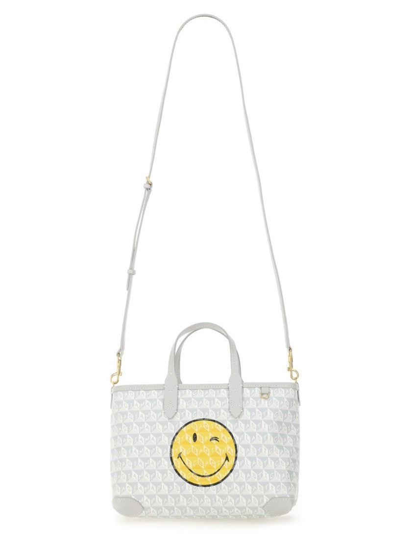 Anya Hindmarch "I Am A Plastic Bag Wink" Xs Tote Bag