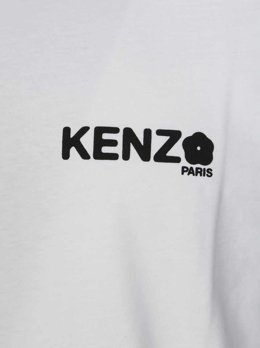Kenzo Relaxed-Fit Cotton T-Shirt With Bold Logo Print