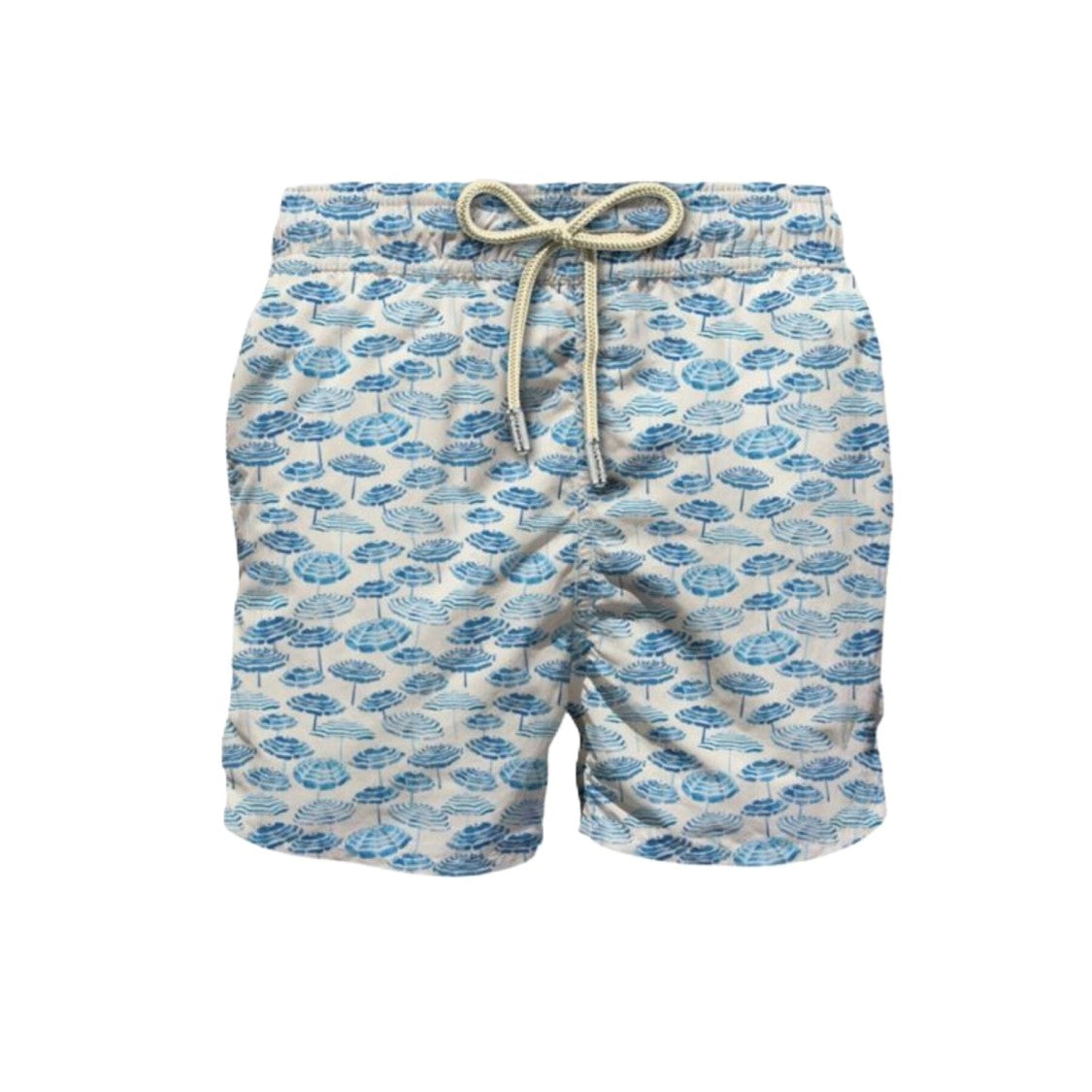 Mc2 Saint Barth Light Blue Lighting Micro Stretch Swim Shorts