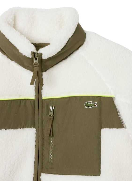 Lacoste Soft Sherpa Fleece Jacket