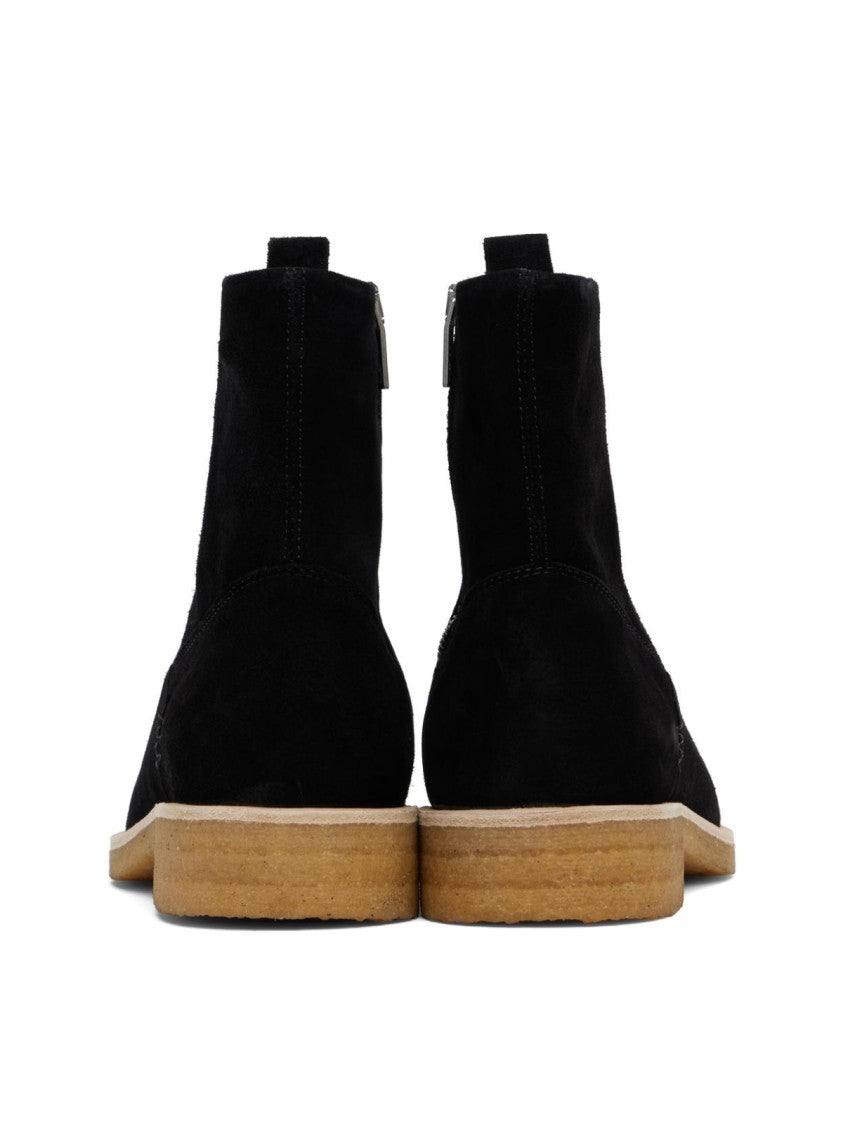 Represent Crepe Suede Chelsea Boots