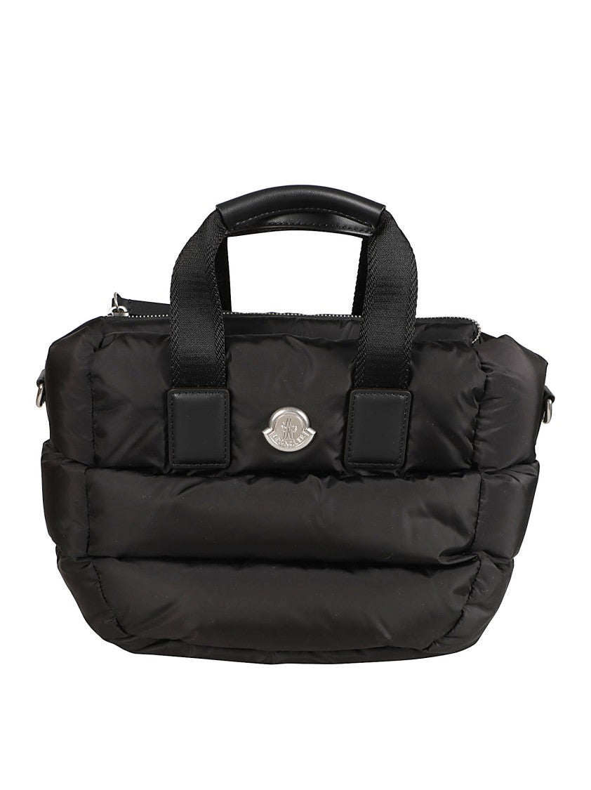 Moncler Compact Padded Nylon Bag With Quilted Texture