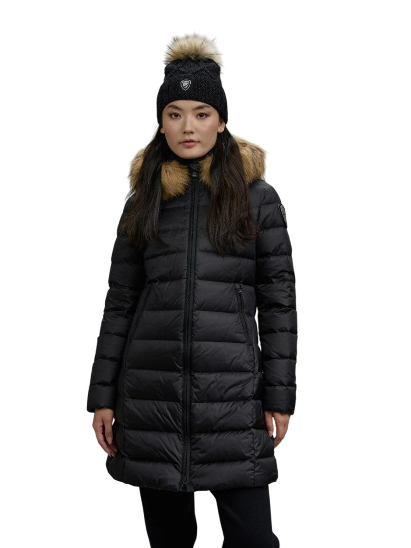 Blauer Quilted Long Coat