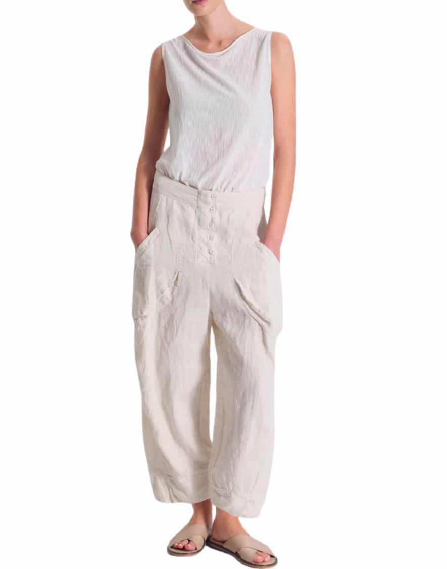 Transit Women’S Wide-Leg Linen Trousers