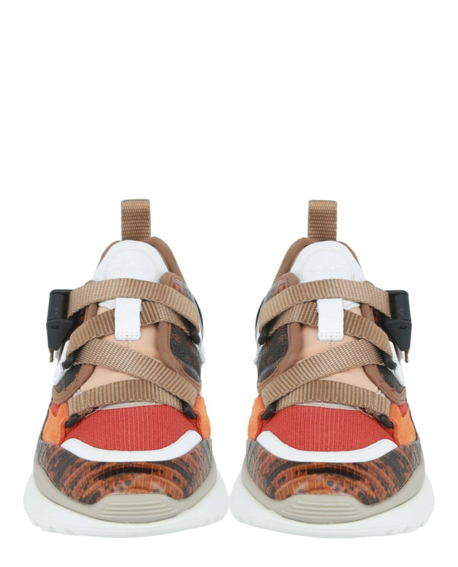 Chloé Sonnie Leather Low-Top Sneakers