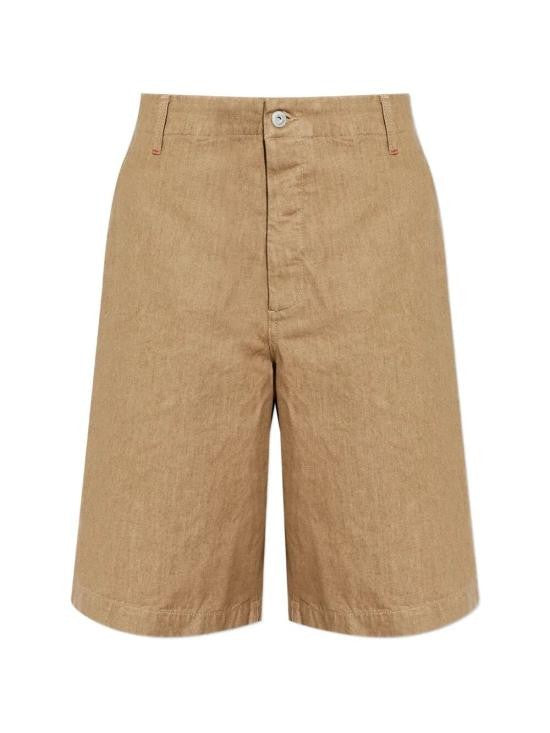 Jacquemus Mid-Length Brown Shorts