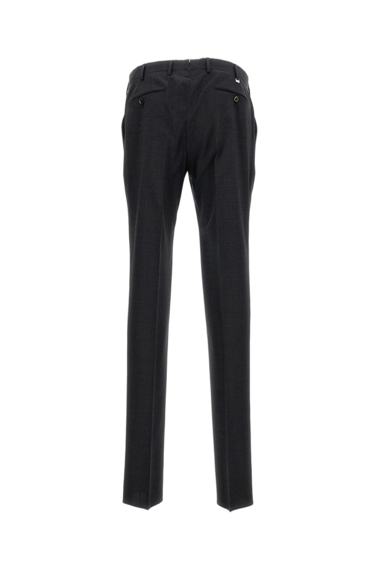 Pt01 Tailored Slim-Fit Trousers In Stretch Cotton Fabric