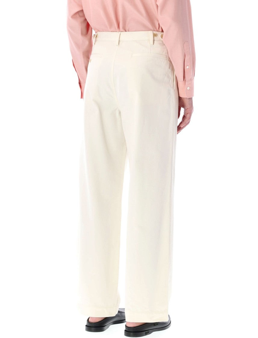 Auralee Chino One Tuck Pant
