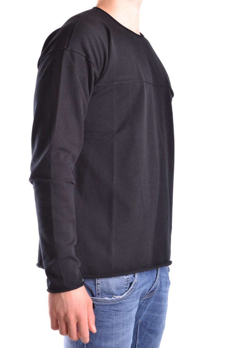 Isabel Benenato Relaxed Fit Black Knitwear Sweater