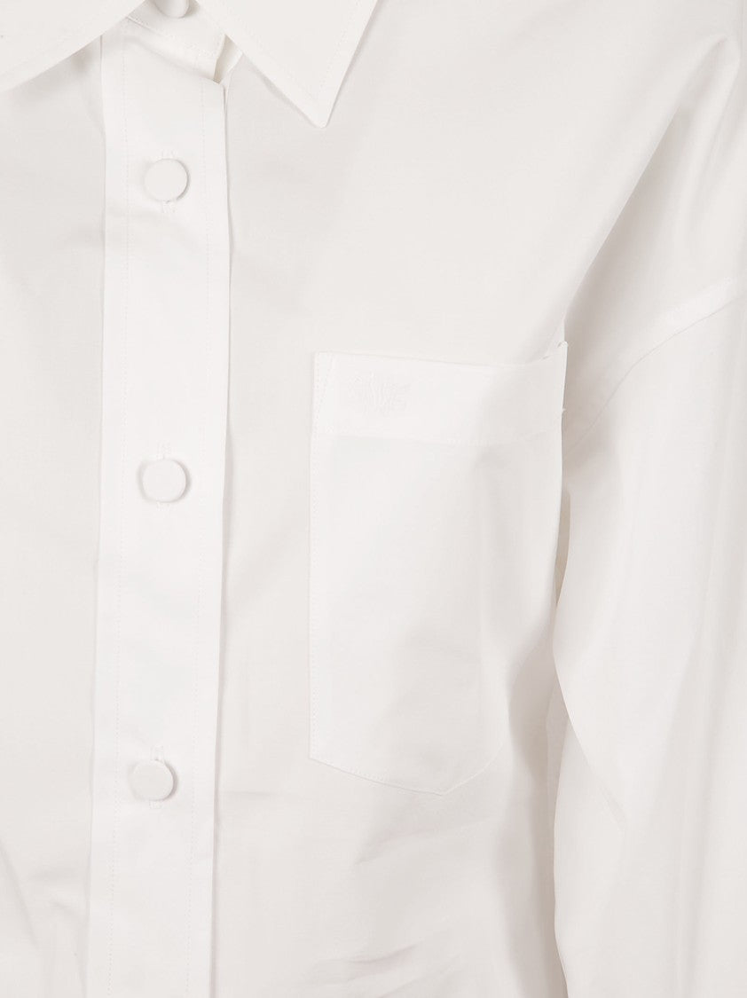 Stella Mccartney Button-Up Dress With Ruffled Hem