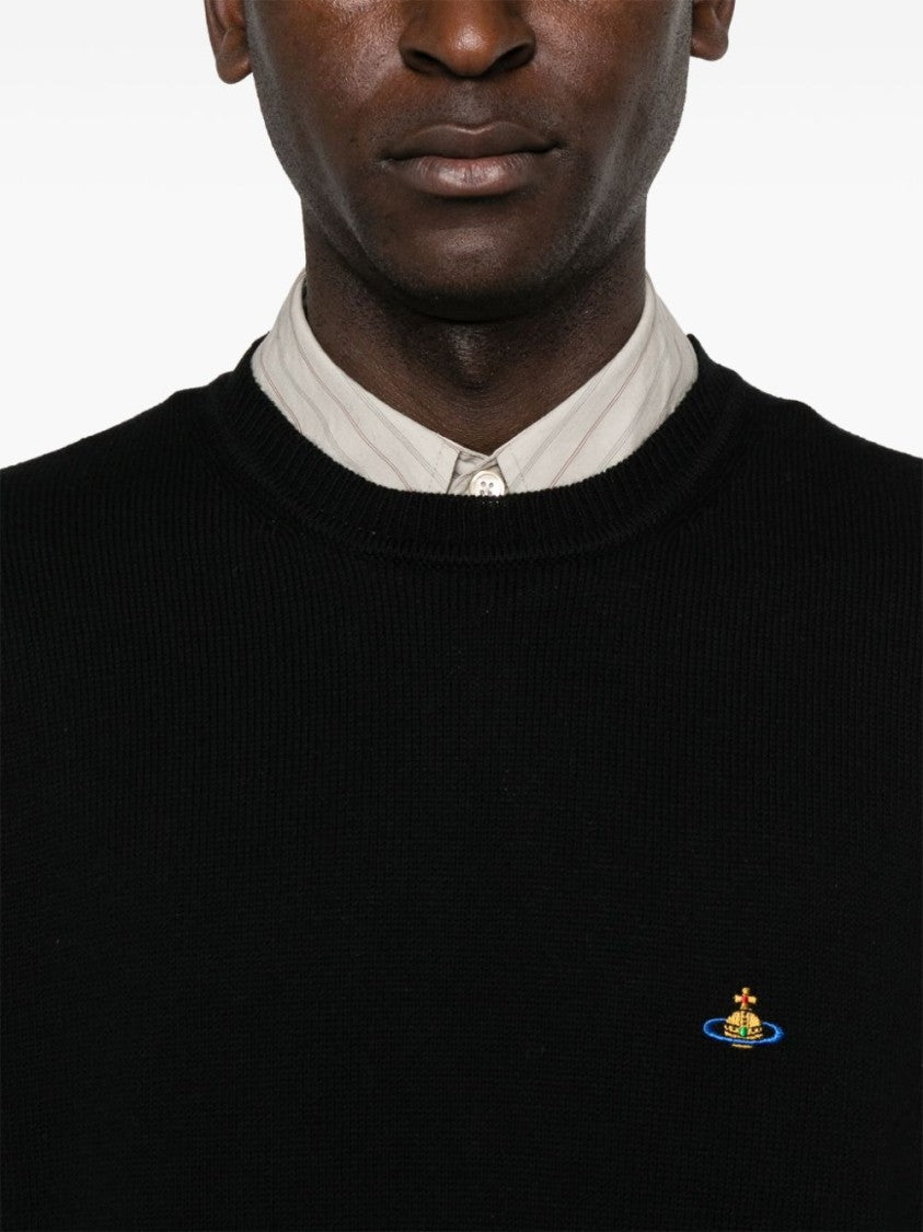 Vivienne Westwood Fine Knit Crew Neck Sweater