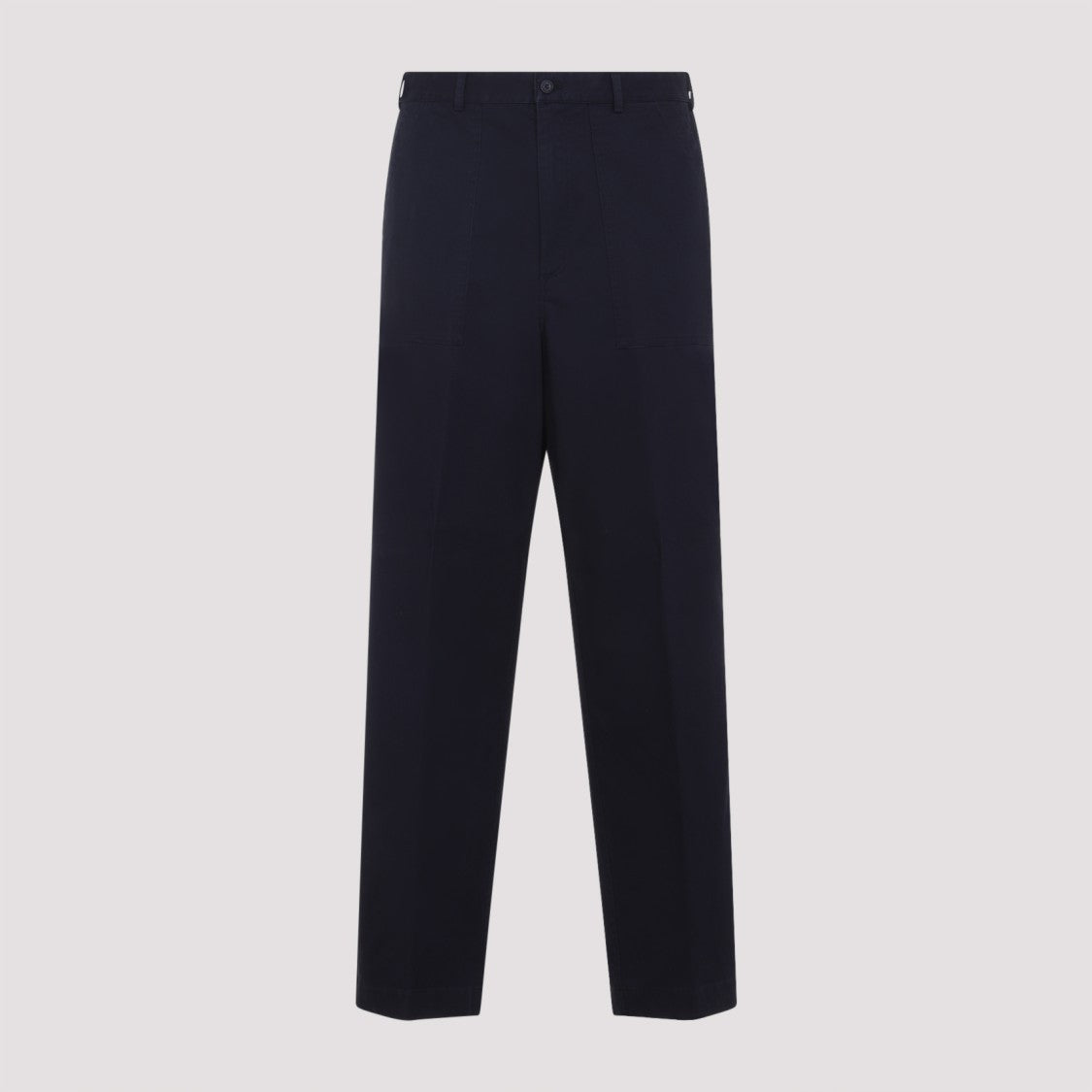 Ralph Lauren X Purple Label Tailored Black Trousers With Flap Pockets
