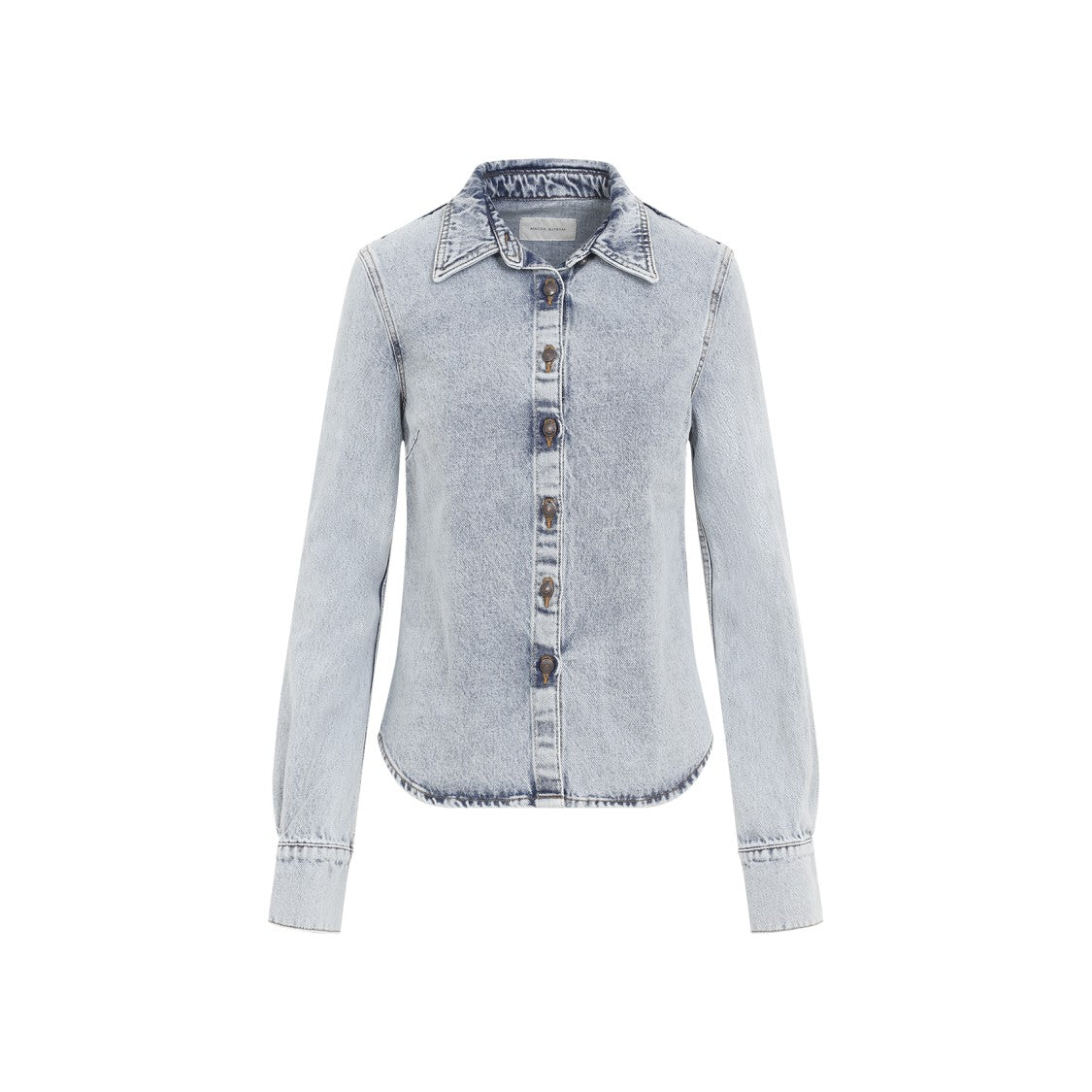 Magda Butrym Blue Denim Shirt