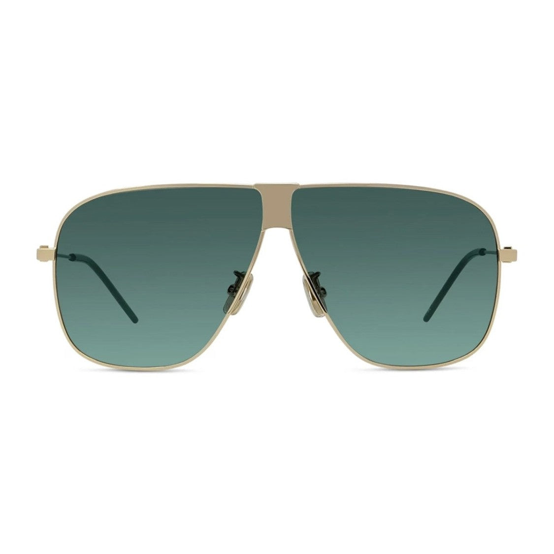 Givenchy Gold Gv40106u Gv Speed Metal Pilot Sunglasses