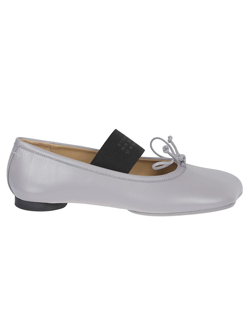 Mm6 By Maison Margiela Ovine Leather Ballet Shoe