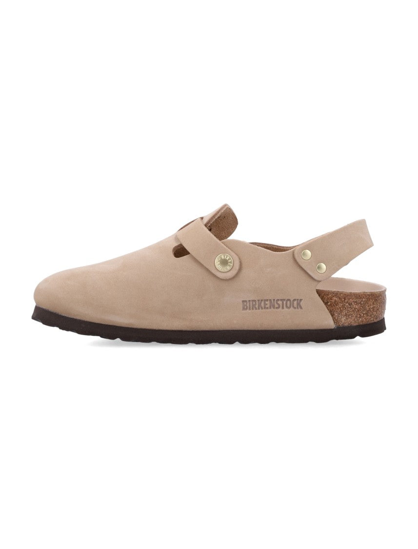Birkenstock Comfortable Nubuck Leather Tokio Mules
