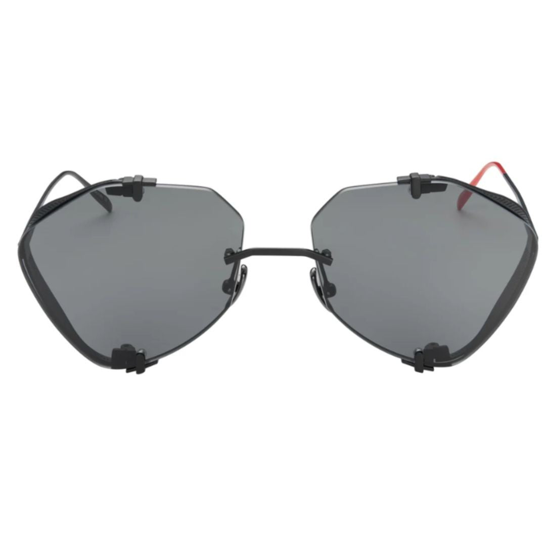 Vysen Khoid Kh-1 Geometric Lens Titanium Sunglasses