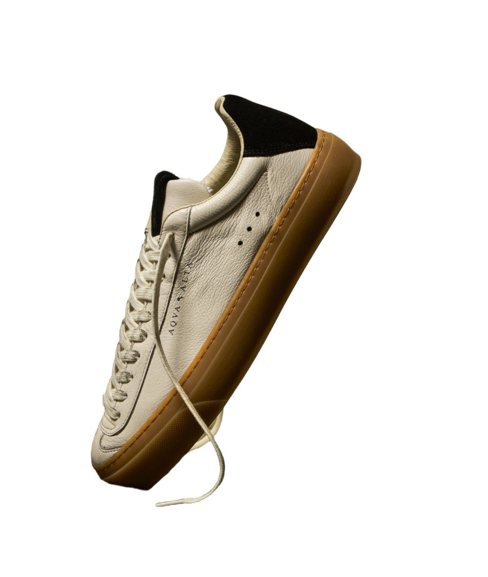 Aqua Alta Venice Aqua Alta Fondaco White Honey Black Sneakers