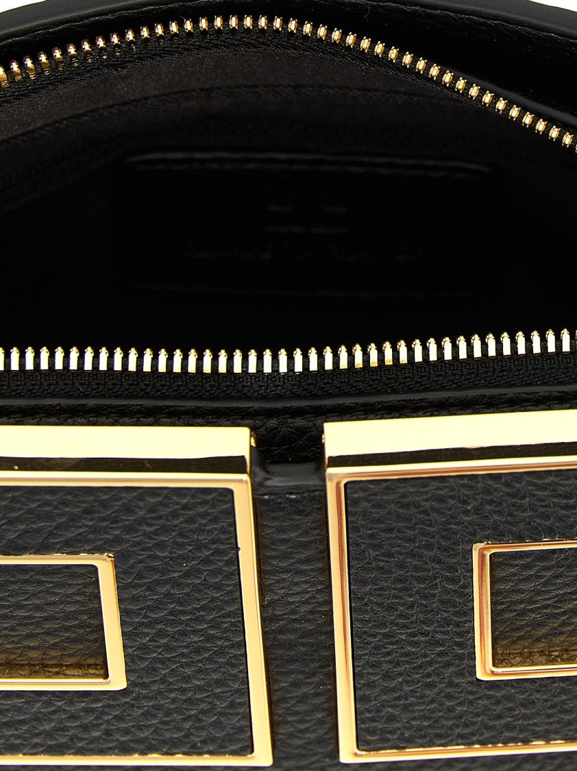 Elisabetta Franchi Small Logo Shoulder Bag