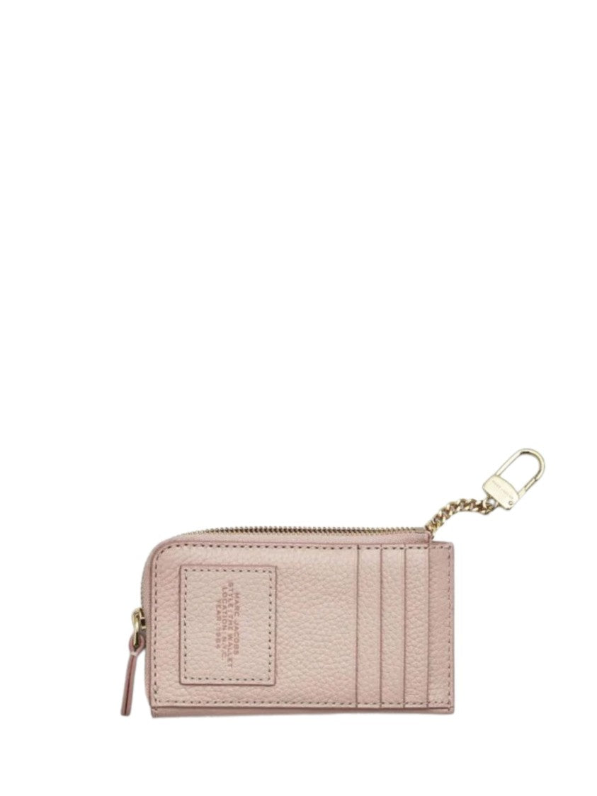 Marc Jacobs Pink Hammered Texture Leather Wallet