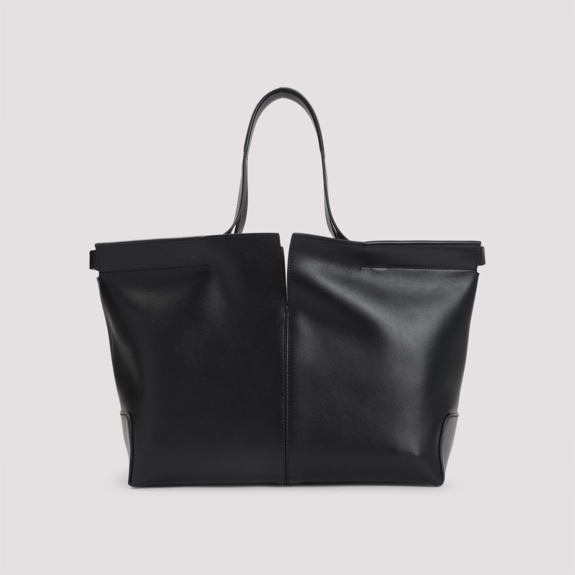 Tod's Di Bag Folio Black Leather Shoulder Bag