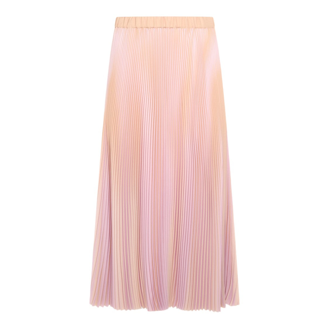 Fabiana Filippi Pleated Midi Skirt In Lilac