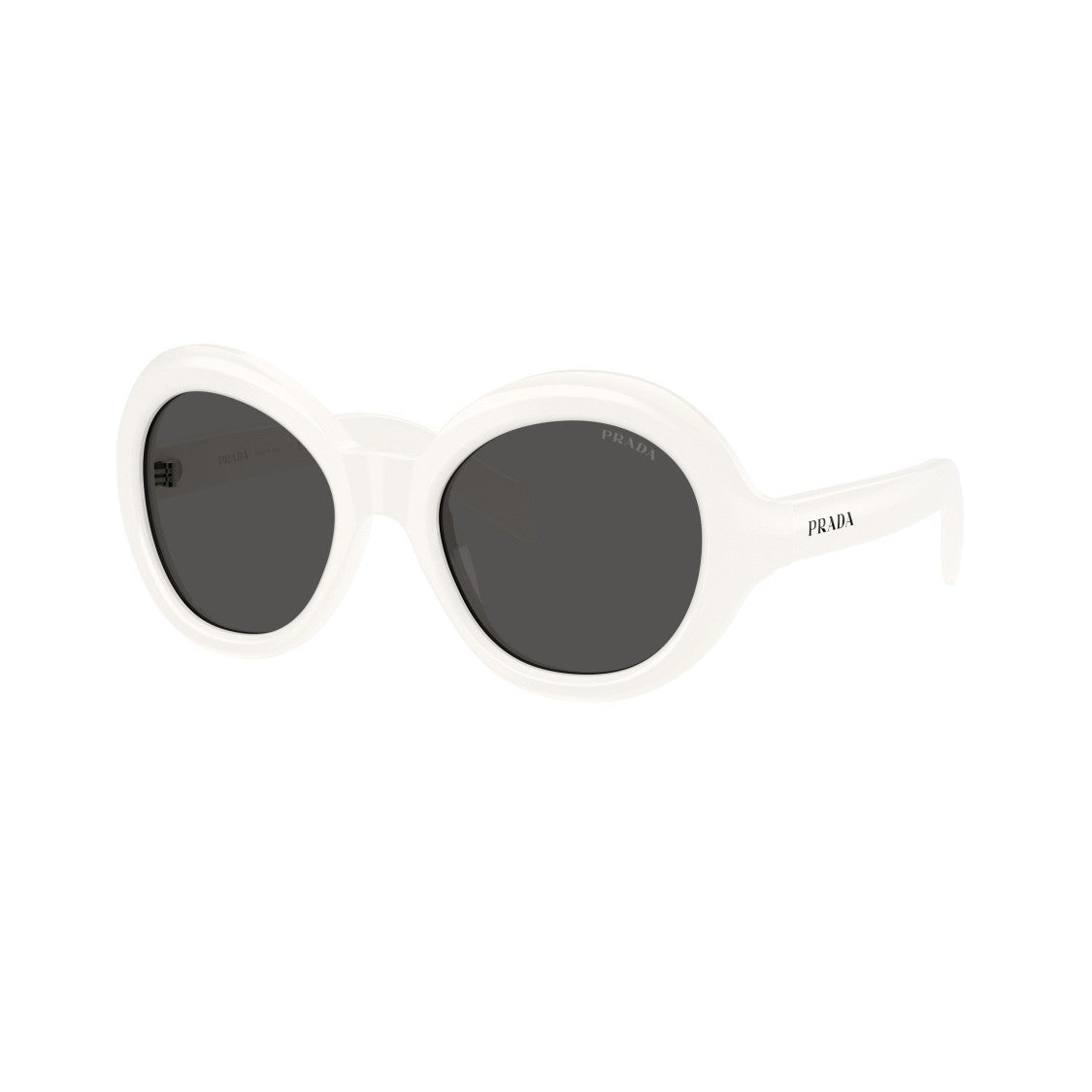Prada 0Pr D08su Oversized Round Frame Sunglasses