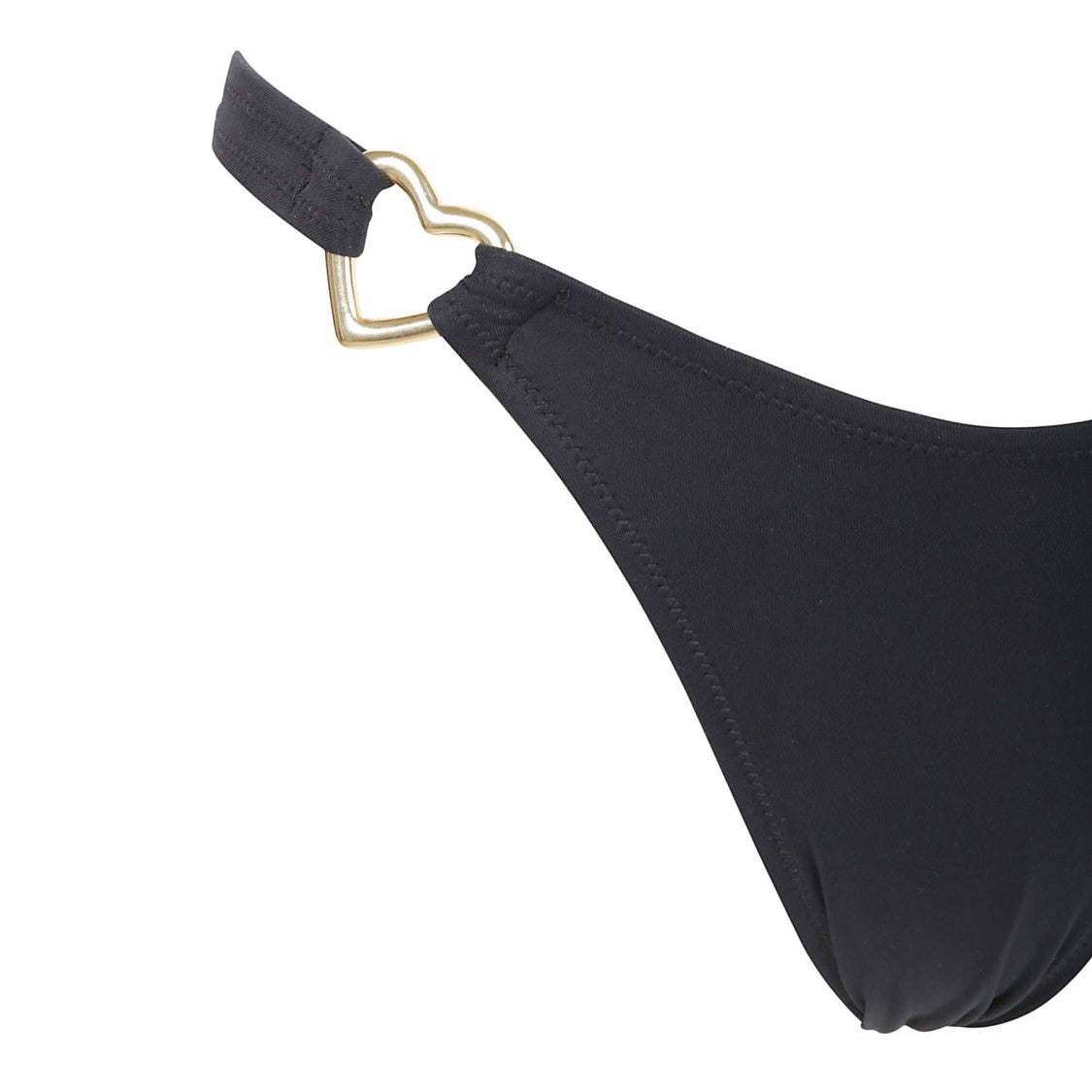 Rotate Bandeau-Style Two-Piece Bikini With Gold Hardware Accents