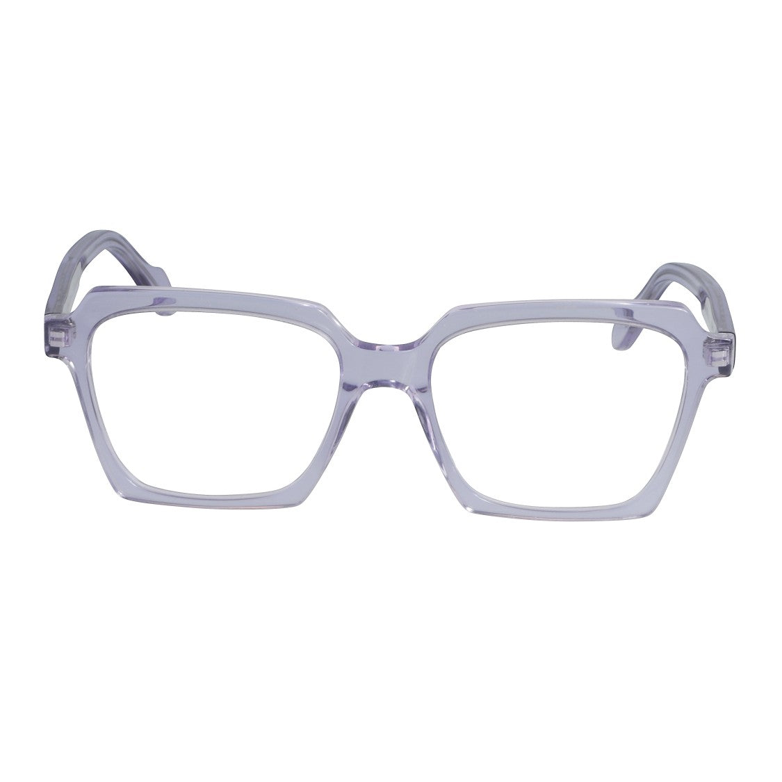Kador Kallima Light Translucent Light Purple Geometric Eyeglasses