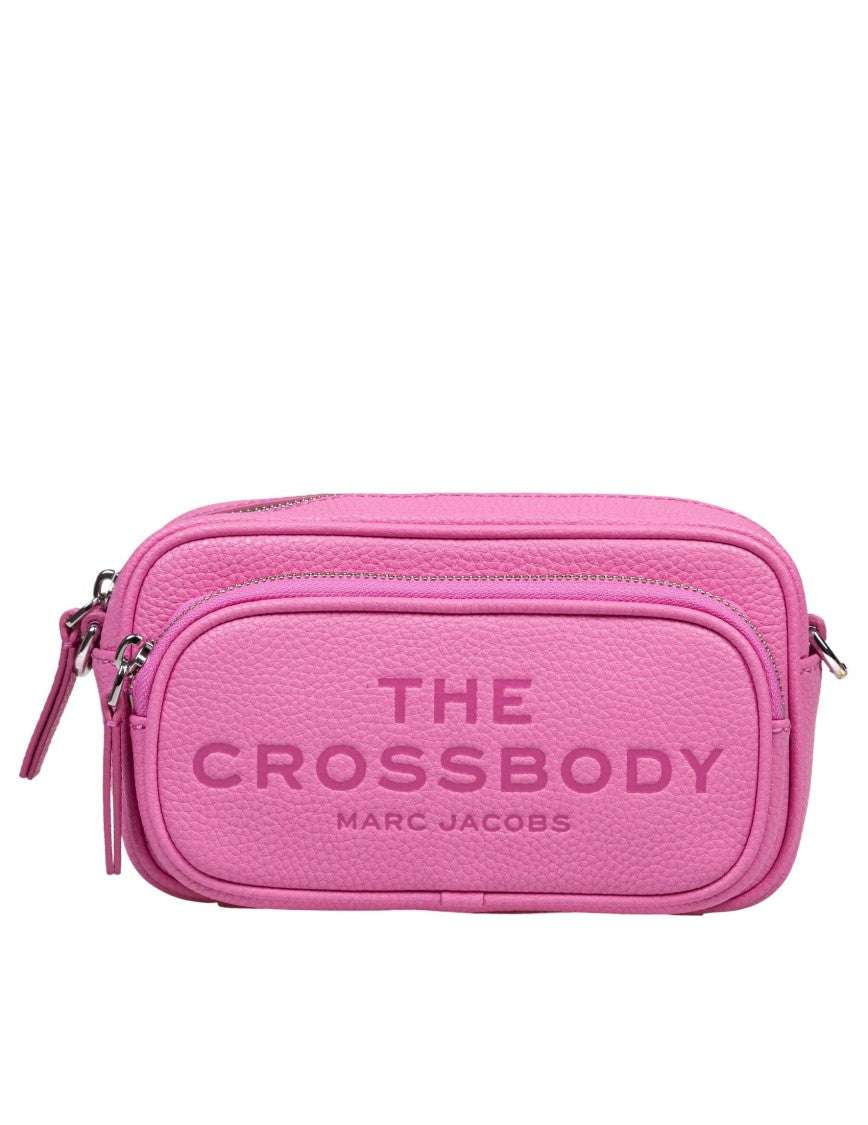 Marc Jacobs Pink Leather Crossbody Tote Bag