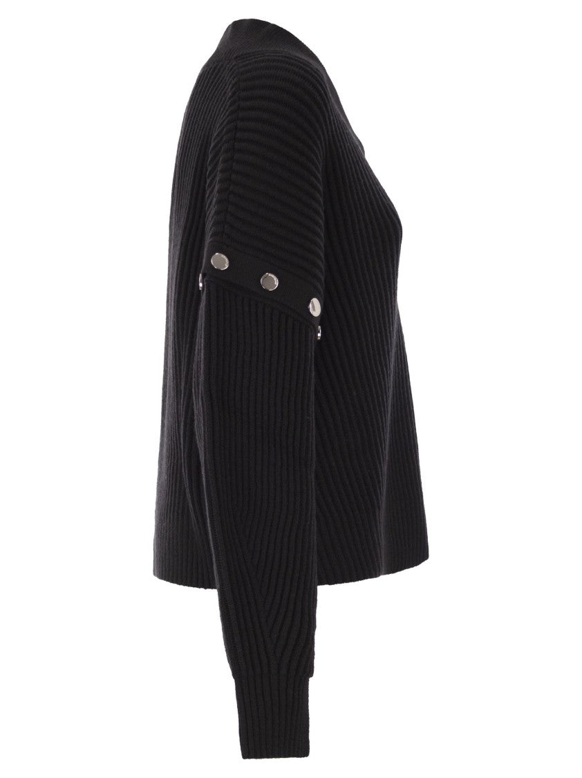 Sportmax Tay - Oversized Jumper With Detachable Sleeves