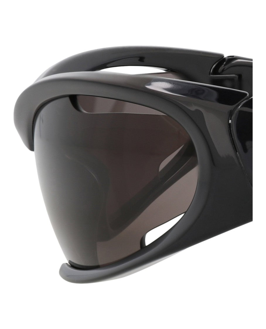 Balenciaga Shield-Frame Bio-Injection Sunglasses