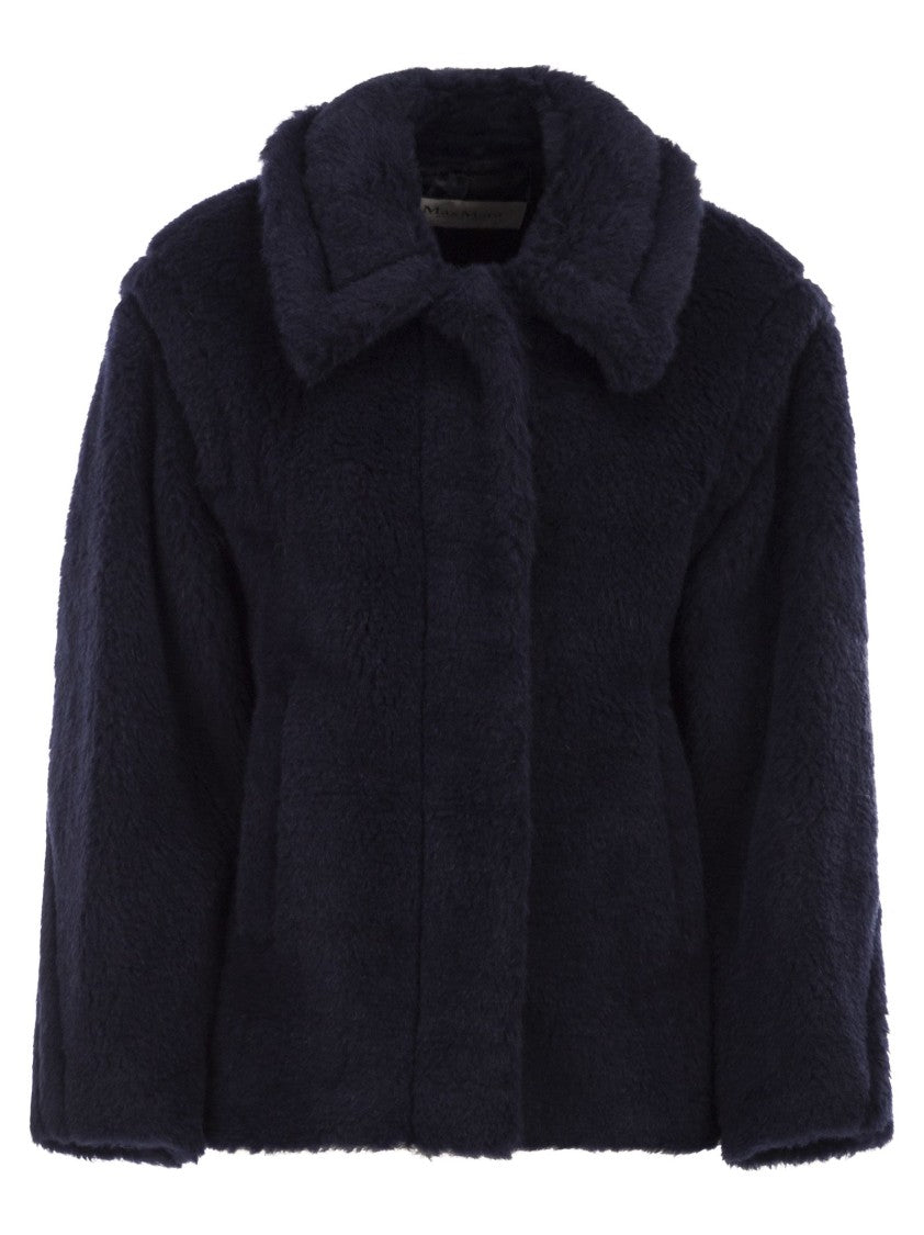 Max Mara Mxmfuggito - Cropped Coat In Alpaca, Wool