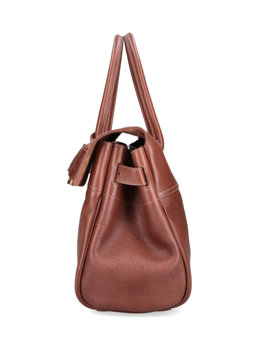 Mulberry Brown Bayswater Calf Leather Handbag