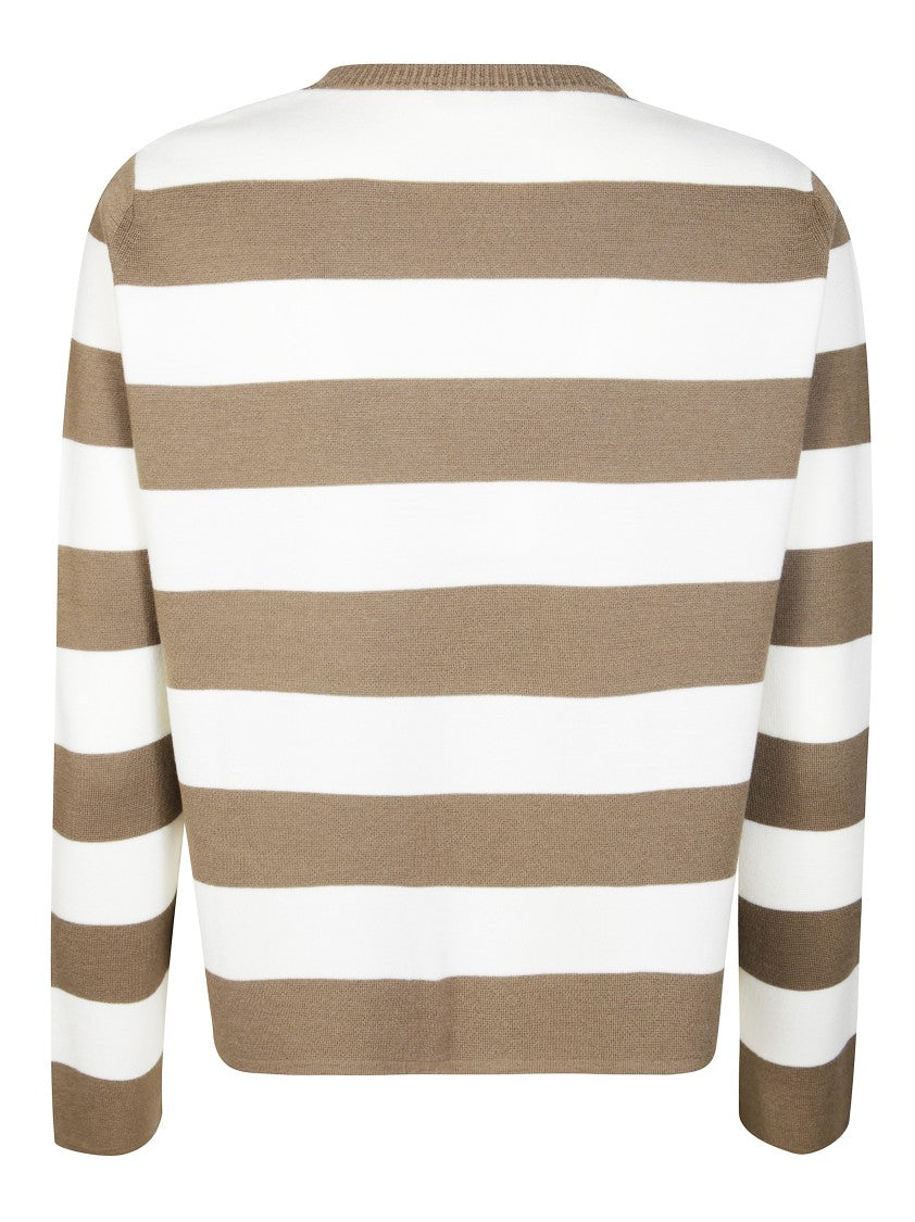 Max Mara Open-Front Ribbed Cardigan